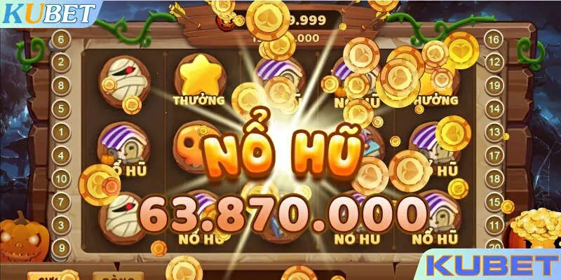 Nổ hũ đổi tiền mặt Kubet game slot đơn giản, dễ trúng